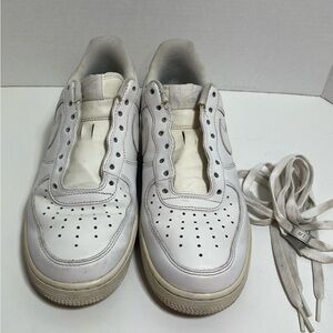 Nike Air Force 1 White Athletic Shoes